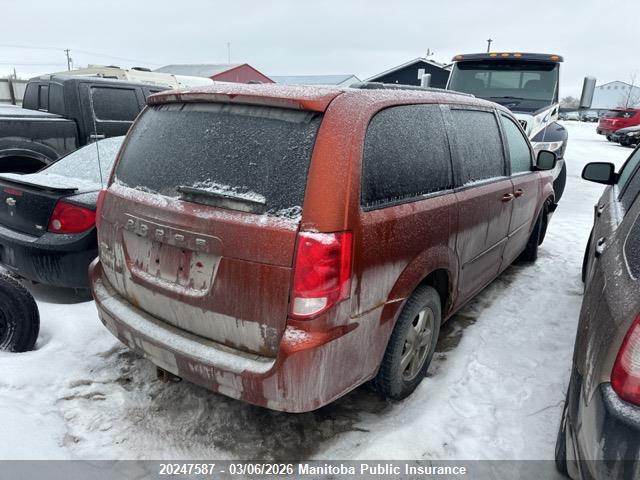 20247587 :رقم المزاد ، 2C4RDGBG5CR235227 vin ، 2012 Dodge Grand Caravan Se مزاد بيع