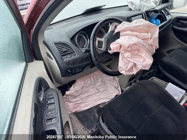 20247587 :رقم المزاد ، 2C4RDGBG5CR235227 vin ، 2012 Dodge Grand Caravan Se مزاد بيع