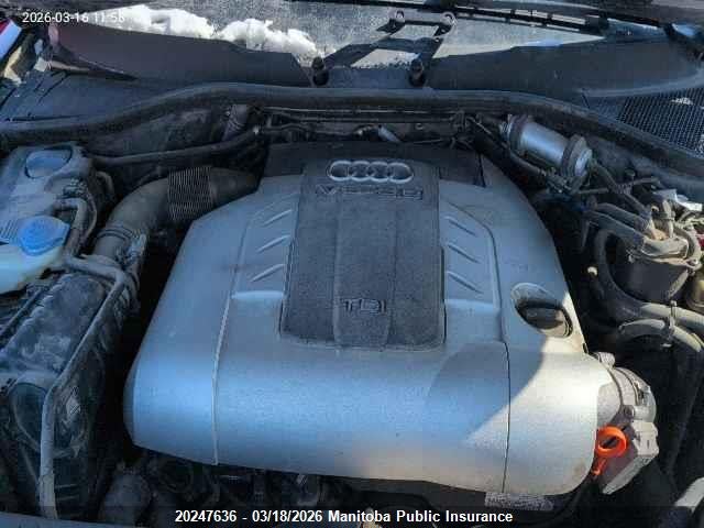 20247636 :رقم المزاد ، WA1LMAFE9AD001758 vin ، 2010 Audi Q7 V6 Tdi مزاد بيع