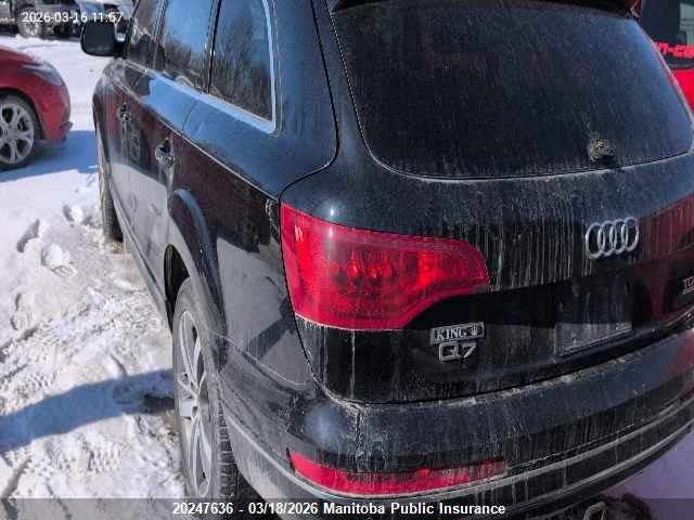 20247636 :رقم المزاد ، WA1LMAFE9AD001758 vin ، 2010 Audi Q7 V6 Tdi مزاد بيع