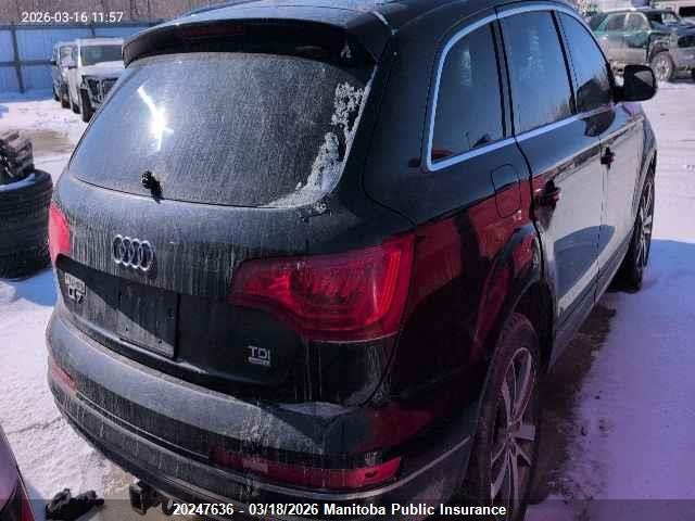 20247636 :رقم المزاد ، WA1LMAFE9AD001758 vin ، 2010 Audi Q7 V6 Tdi مزاد بيع