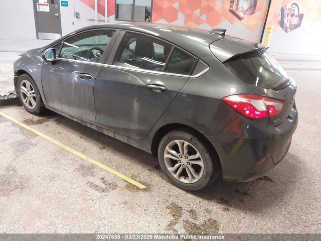 Продаж на аукціоні авто 2019 Chevrolet Cruze Lt, vin: 3G1BE6SM6KS628579, номер лоту: 20247658