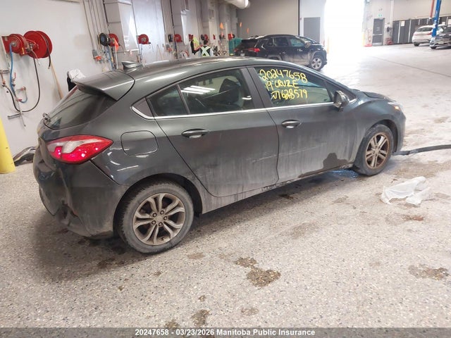 Продаж на аукціоні авто 2019 Chevrolet Cruze Lt, vin: 3G1BE6SM6KS628579, номер лоту: 20247658