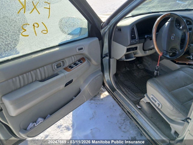 20247669 :رقم المزاد ، JNRDR09Y82W257245 vin ، 2002 Infiniti Qx4 مزاد بيع