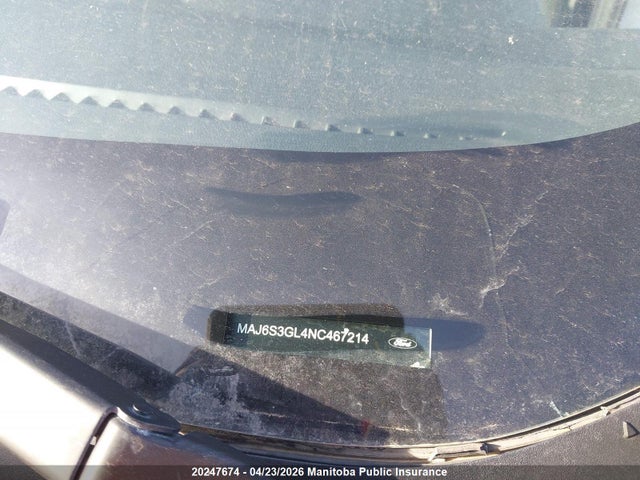 2022 Ford Ecosport Se მანქანა იყიდება აუქციონზე, vin: MAJ6S3GL4NC467214, აუქციონის ნომერი: 20247674