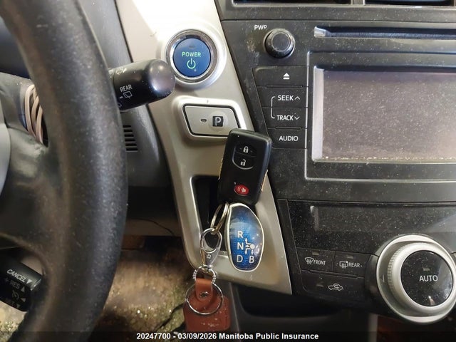 20247700 :رقم المزاد ، JTDZN3EU8C3167571 vin ، 2012 Toyota Prius V مزاد بيع