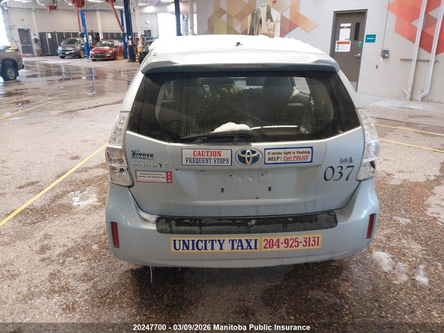 20247700 :رقم المزاد ، JTDZN3EU8C3167571 vin ، 2012 Toyota Prius V مزاد بيع