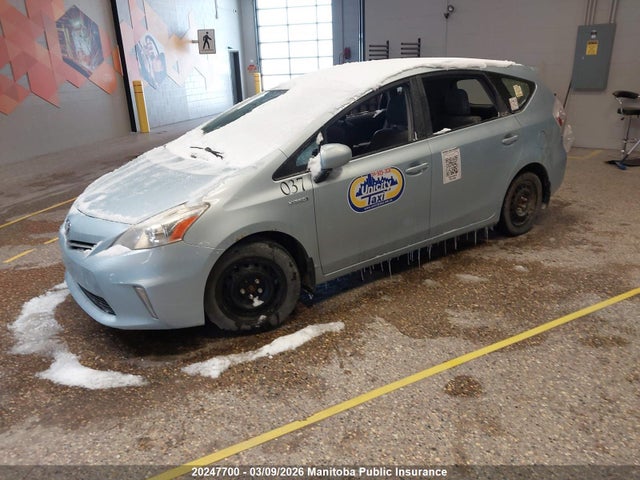 20247700 :رقم المزاد ، JTDZN3EU8C3167571 vin ، 2012 Toyota Prius V مزاد بيع