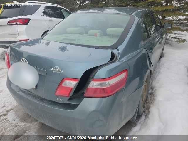 20247707 :رقم المزاد ، 4T1BE46K49U882382 vin ، 2009 Toyota Camry Le مزاد بيع