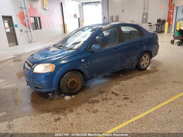 Aukcja sprzedaży 2008 Chevrolet Aveo Ls, vin: KL1TD55688B099797, numer aukcji: 20247709