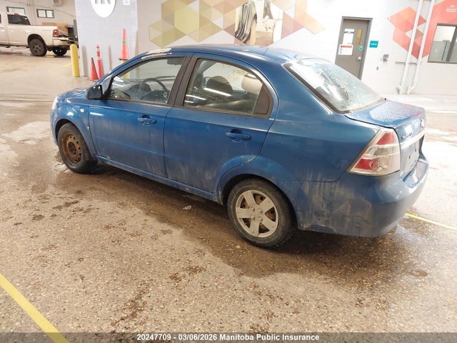Aukcja sprzedaży 2008 Chevrolet Aveo Ls, vin: KL1TD55688B099797, numer aukcji: 20247709