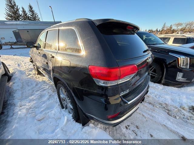 Продажа на аукционе авто 2015 Jeep Grand Cherokee Summit, vin: 1C4RJFJM5FC889748, номер лота: 20247753
