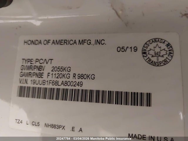 Acura Tlx Tech A-spec 2020 19UUB1F68LA800249 Image 9