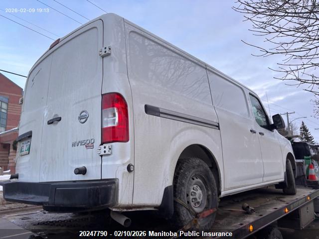 1N6BF0KM9LN800078 Nissan Nv 1500 S V6 Cargo Van