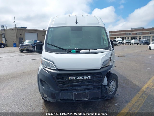 20247795 :رقم المزاد ، 3C6MRVJG2SE558286 vin ، 2025 Ram Promaster 3500 Cargo Van Ext مزاد بيع