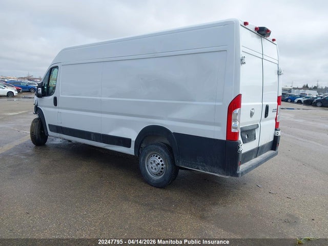 20247795 :رقم المزاد ، 3C6MRVJG2SE558286 vin ، 2025 Ram Promaster 3500 Cargo Van Ext مزاد بيع