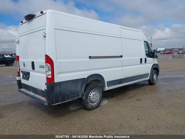 20247795 :رقم المزاد ، 3C6MRVJG2SE558286 vin ، 2025 Ram Promaster 3500 Cargo Van Ext مزاد بيع