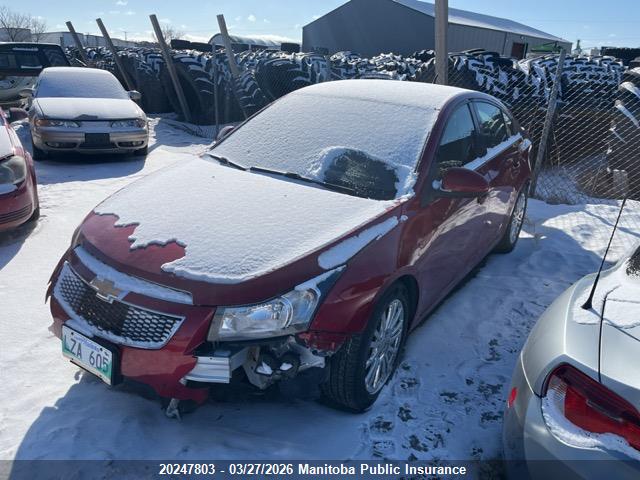Продаж на аукціоні авто 2012 Chevrolet Cruze Lt Turbo, vin: 1G1PF5SC2C7364393, номер лоту: 20247803