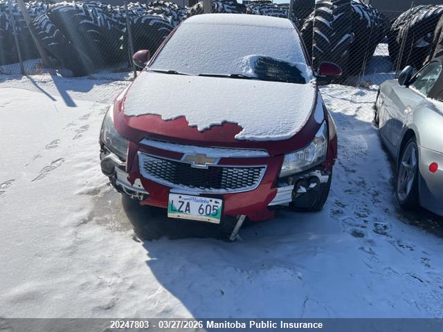 Продаж на аукціоні авто 2012 Chevrolet Cruze Lt Turbo, vin: 1G1PF5SC2C7364393, номер лоту: 20247803
