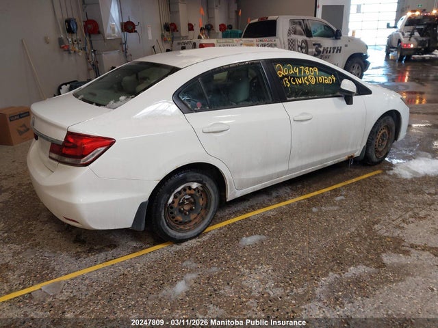 Продаж на аукціоні авто 2013 Honda Civic Lx, vin: 2HGFB2F44DH107209, номер лоту: 20247809