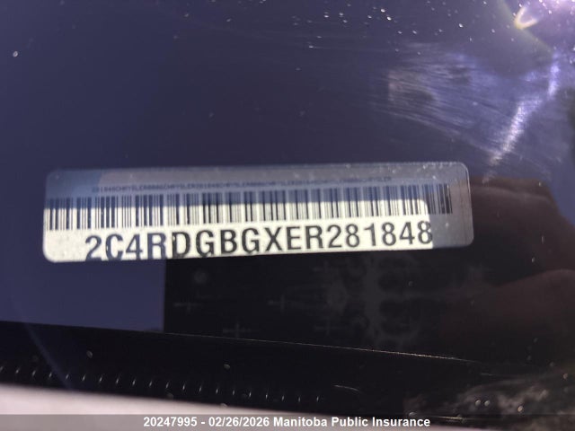 Dodge Grand Caravan Se 2014 2C4RDGBGXER281848 Image 6