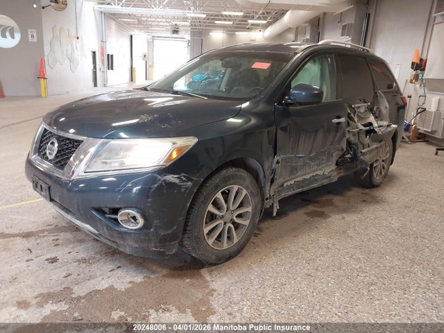 2014 Nissan Pathfinder Sl მანქანა იყიდება აუქციონზე, vin: 5N1AR2MM9EC624738, აუქციონის ნომერი: 20248006
