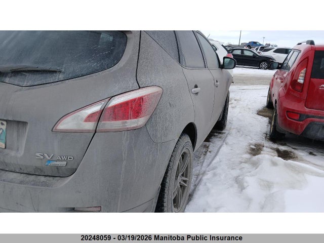 Aukcja sprzedaży 2011 Nissan Murano Sv, vin: JN8AZ1MW1BW165218, numer aukcji: 20248059