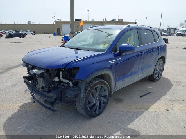 Aukcja sprzedaży 2024 Volkswagen Taos Comfortline 1.5 Tsi, vin: 3VVVX7B22RM042917, numer aukcji: 20248099