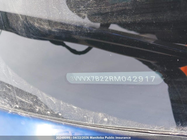 Aukcja sprzedaży 2024 Volkswagen Taos Comfortline 1.5 Tsi, vin: 3VVVX7B22RM042917, numer aukcji: 20248099