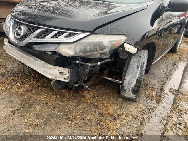 2011 Nissan Murano Le მანქანა იყიდება აუქციონზე, vin: JN8AZ1MW0BW163508, აუქციონის ნომერი: 20248110