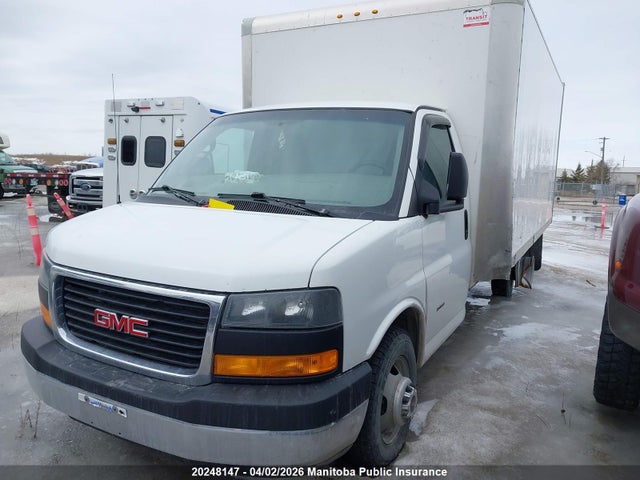 20248147 :رقم المزاد ، 1GD37TCL2G1283680 vin ، 2016 Gmc Savana G3500 Cutaway مزاد بيع