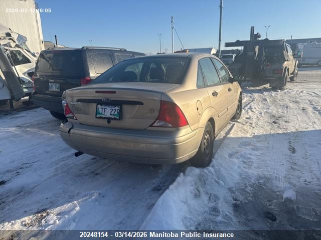 2001 Ford Focus Se მანქანა იყიდება აუქციონზე, vin: 1FAFP34P41W194843, აუქციონის ნომერი: 20248154