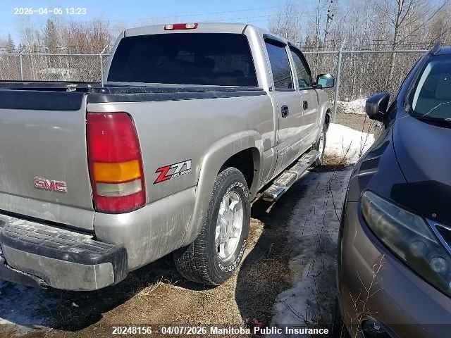 20248156 :رقم المزاد ، 2GTEK13T741393078 vin ، 2004 Gmc Sierra 1500 Crew Cab مزاد بيع