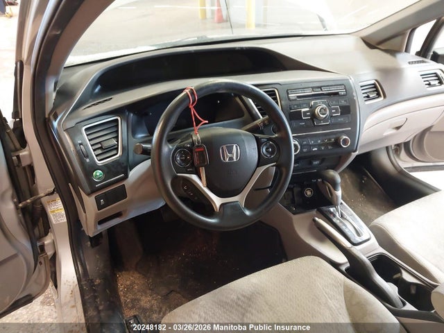 20248182 :رقم المزاد ، 2HGFB2F40FH017672 vin ، 2015 Honda Civic Lx مزاد بيع
