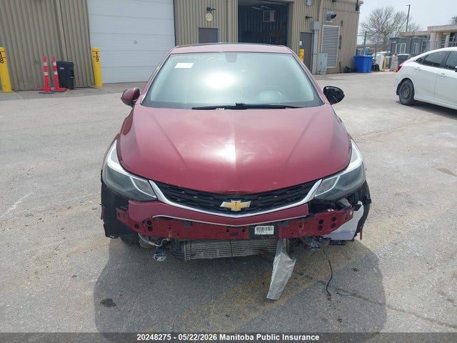 Продажа на аукционе авто 2016 Chevrolet Cruze Lt Turbo, vin: 1G1BE5SM2G7309342, номер лота: 20248275