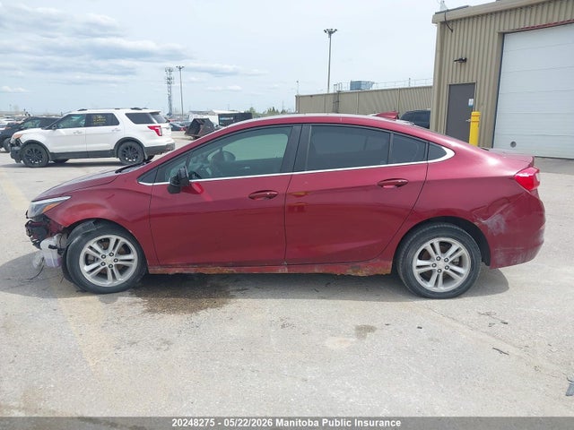 Продажа на аукционе авто 2016 Chevrolet Cruze Lt Turbo, vin: 1G1BE5SM2G7309342, номер лота: 20248275