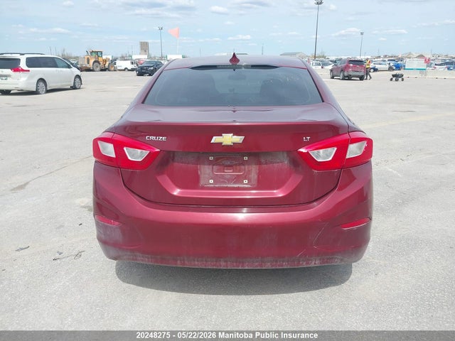 Продажа на аукционе авто 2016 Chevrolet Cruze Lt Turbo, vin: 1G1BE5SM2G7309342, номер лота: 20248275