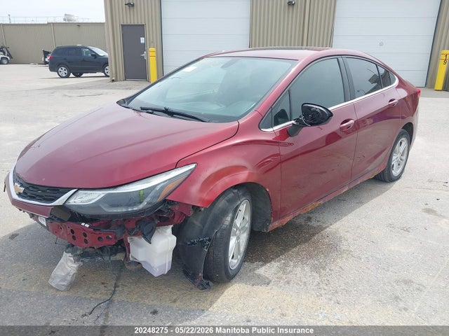 Продажа на аукционе авто 2016 Chevrolet Cruze Lt Turbo, vin: 1G1BE5SM2G7309342, номер лота: 20248275