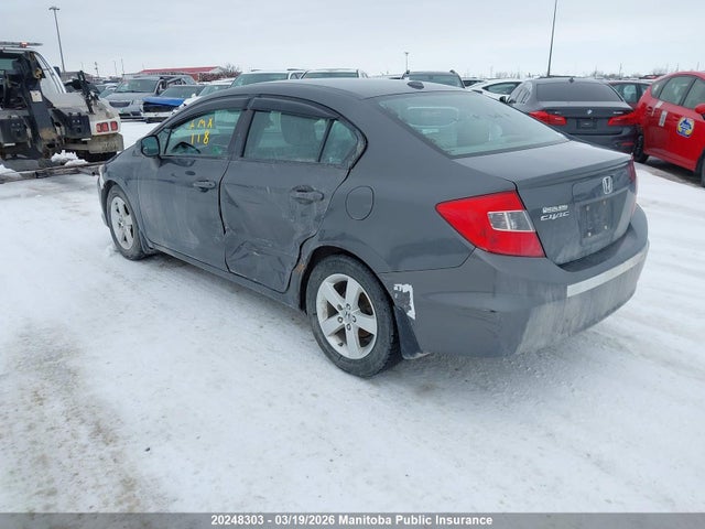 Aukcja sprzedaży 2012 Honda Civic Ex-l, vin: 2HGFB2F99CH006600, numer aukcji: 20248303