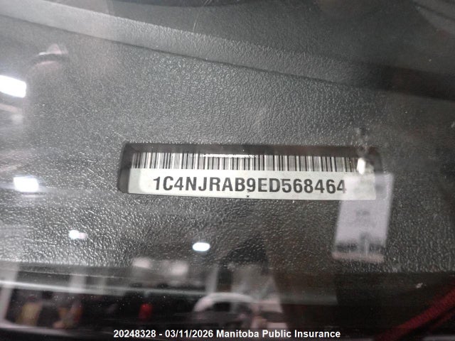 Продажа на аукционе авто 2014 Jeep Patriot North, vin: 1C4NJRAB9ED568464, номер лота: 20248328