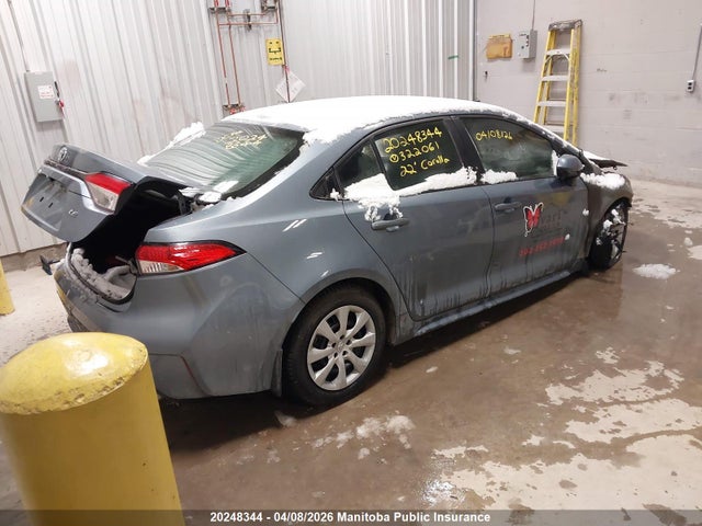 2022 Toyota Corolla Le მანქანა იყიდება აუქციონზე, vin: 5YFBPMBE4NP322061, აუქციონის ნომერი: 20248344