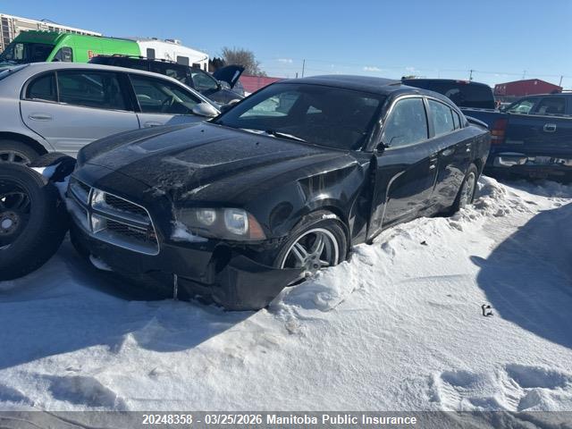 20248358 :رقم المزاد ، 2C3CDXHG6CH220842 vin ، 2012 Dodge Charger Se مزاد بيع