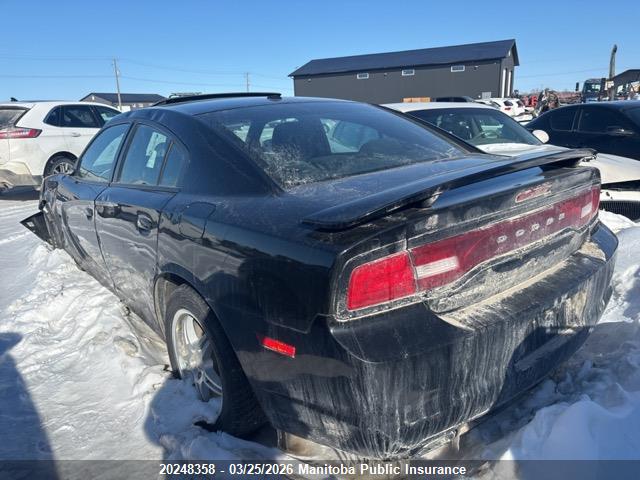 20248358 :رقم المزاد ، 2C3CDXHG6CH220842 vin ، 2012 Dodge Charger Se مزاد بيع
