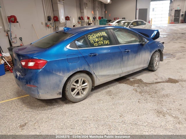 1G1BE5SMXJ7154725 Chevrolet Cruze Lt Turbo