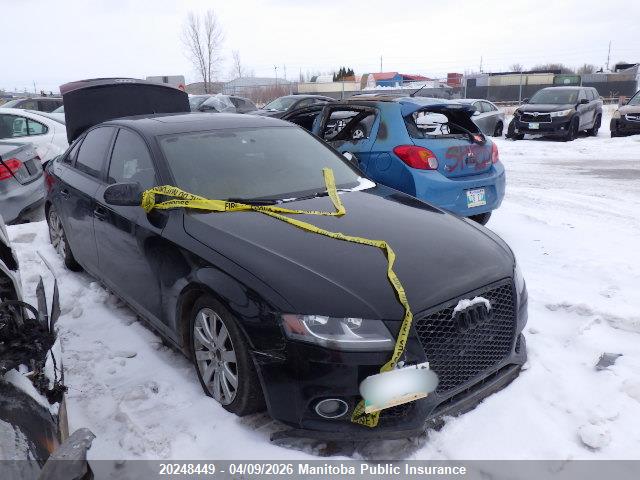 Aukcja sprzedaży 2011 Audi A4 2.0t Quattro, vin: WAUDFCFL3BN048615, numer aukcji: 20248449