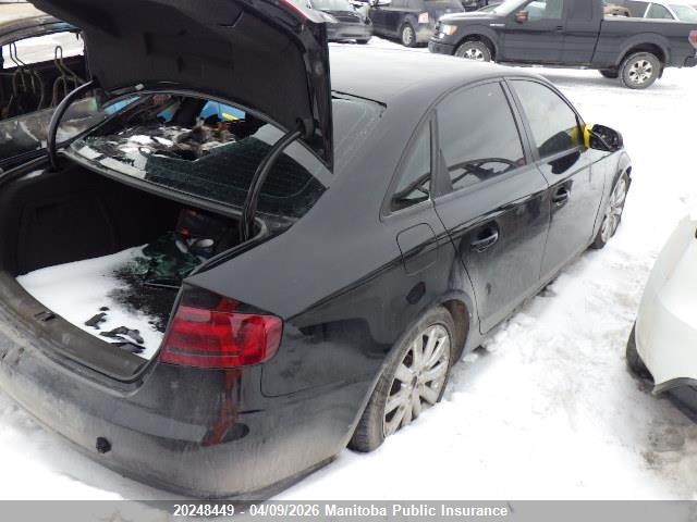 Aukcja sprzedaży 2011 Audi A4 2.0t Quattro, vin: WAUDFCFL3BN048615, numer aukcji: 20248449