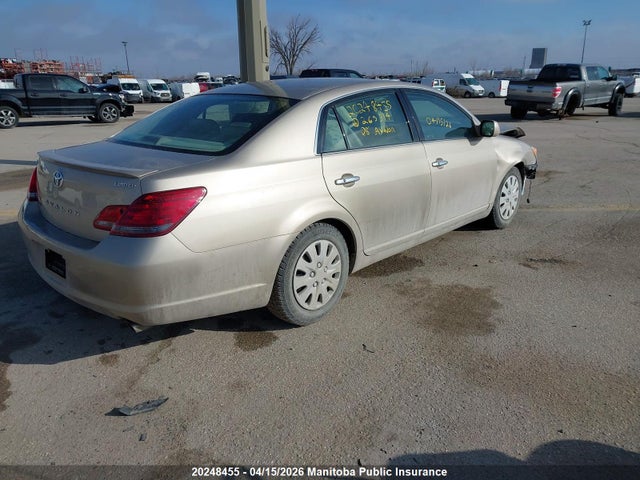 2008 Toyota Avalon Limited მანქანა იყიდება აუქციონზე, vin: 4T1BK36B18U265314, აუქციონის ნომერი: 20248455