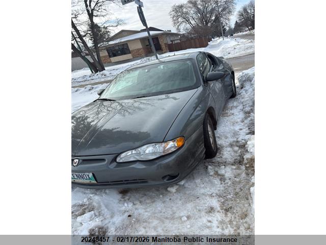 Aukcja sprzedaży 2005 Chevrolet Monte Carlo Lt, vin: 2G1WX12K559191172, numer aukcji: 20248457