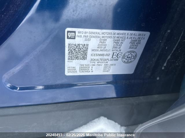 3GKALTEG6PL147489 GMC Terrain Sle