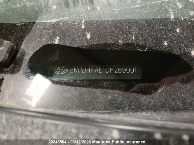 Продажа на аукционе авто 2013 Hyundai Elantra Gls, vin: 5NPDH4AE1DH269001, номер лота: 20248504